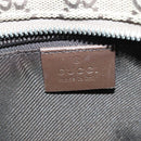 GUCCI GG Canvas Shoulder Bag Beige Silver 92555 Auth 98087-17