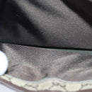 GUCCI GG Canvas Shoulder Bag Beige Silver 92555 Auth 98087-20