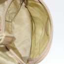 PRADA Backpack Nylon Khaki Silver Auth 98100-24