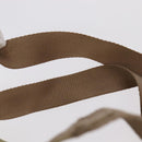 PRADA Backpack Nylon Khaki Silver Auth 98100-8