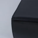 Salvatore Ferragamo Gancini Hand Bag Leather 2way Navy Gold Auth 98122-15