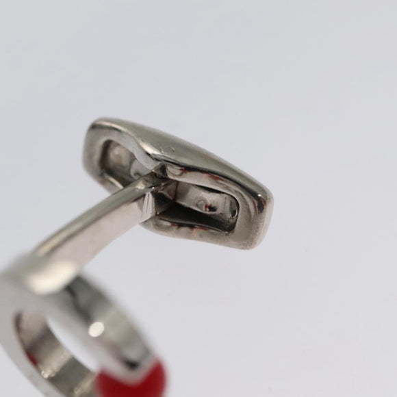 LOEWE Cuffs metal Silver tone Auth 98157