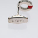 LOEWE Cuffs metal Silver tone Auth 98157-5