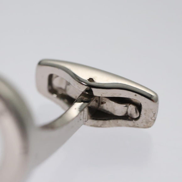 LOEWE Cuffs metal Silver tone Auth 98157