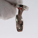 LOEWE Cuffs metal Silver tone Auth 98157-9