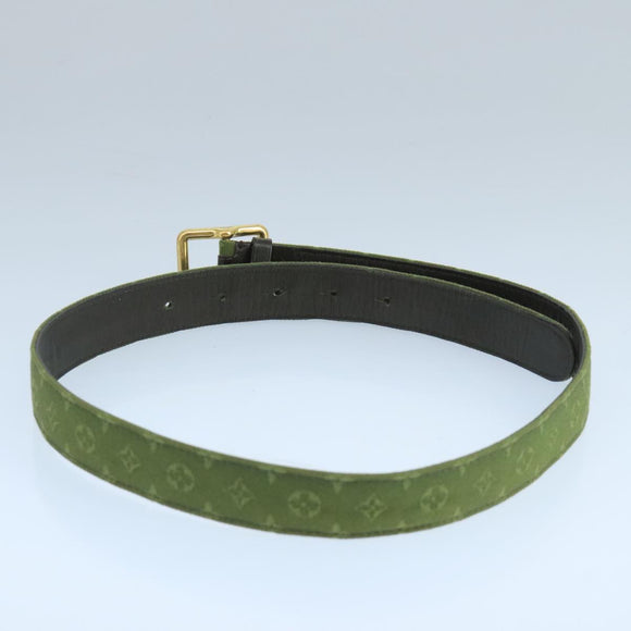 LOUIS VUITTON Monogram Mini Ceinture Belt 36.6"""""""" TST Khaki LV Auth 98161