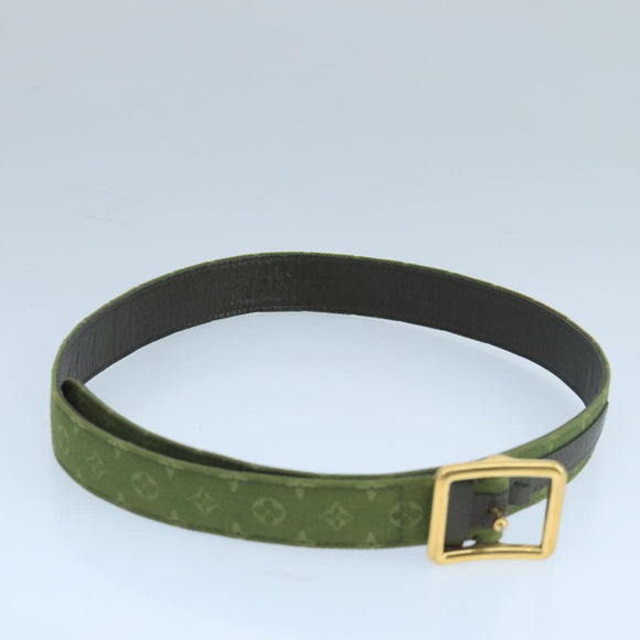 LOUIS VUITTON Monogram Mini Ceinture Belt 36.6"""""""" TST Khaki LV Auth 98161