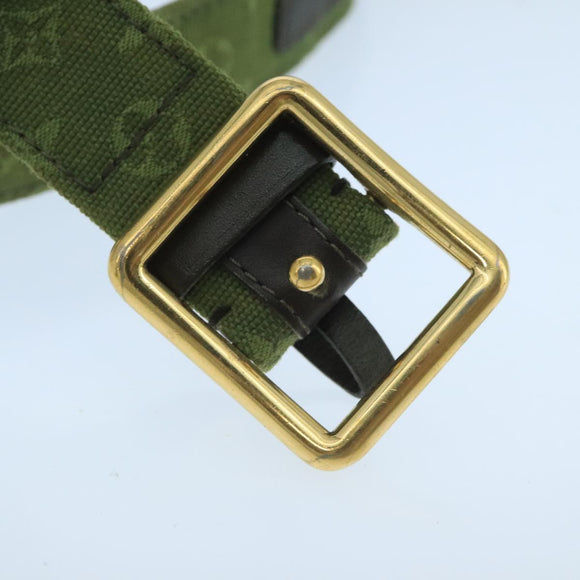 LOUIS VUITTON Monogram Mini Ceinture Belt 36.6"""""""" TST Khaki LV Auth 98161