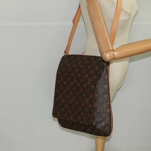 LOUIS VUITTON Monogram Musette Shoulder Bag M51256 LV Auth 98170SAV