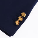 LOUIS VUITTON Blazer With Patch Jacket Polyester 38 Navy 1A63TC LV Auth 98177SM-14