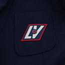 LOUIS VUITTON Blazer With Patch Jacket Polyester 38 Navy 1A63TC LV Auth 98177SM-17