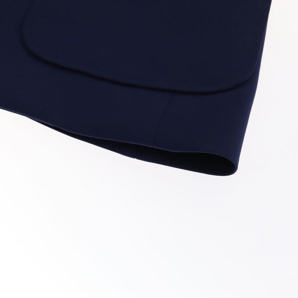 LOUIS VUITTON Blazer With Patch Jacket Polyester 38 Navy 1A63TC LV Auth 98177SM