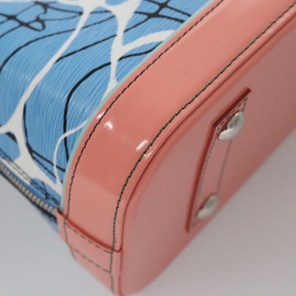 LOUIS VUITTON Epi Alma PM Handtasche 2-Wege Blau M41571 LV Auth 98199SAV