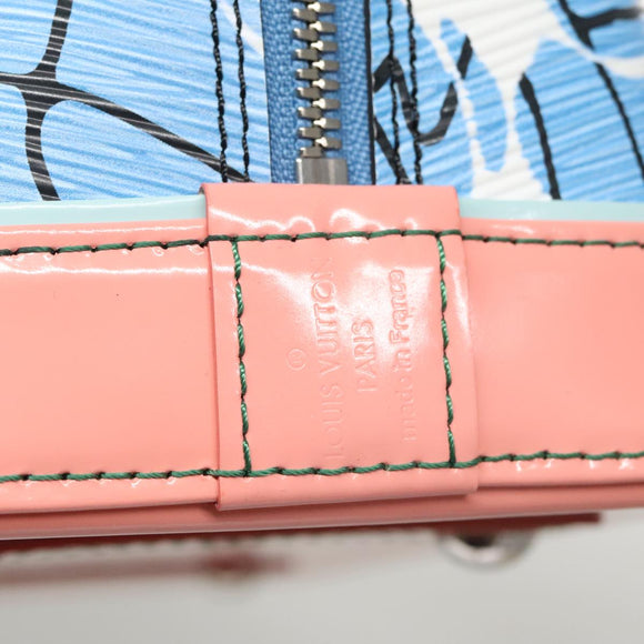 LOUIS VUITTON Epi Alma PM Hand Bag 2way Blue M41571 LV Auth 98199SAV