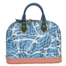 LOUIS VUITTON Epi Alma PM Hand Bag 2way Blue M41571 LV Auth 98199SAV-13