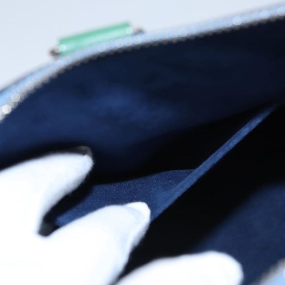 LOUIS VUITTON Epi Alma PM Handtasche 2-Wege Blau M41571 LV Auth 98199SAV