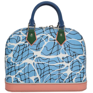 LOUIS VUITTON Epi Alma PM Hand Bag 2way Blue M41571 LV Auth 98199SAV - 0