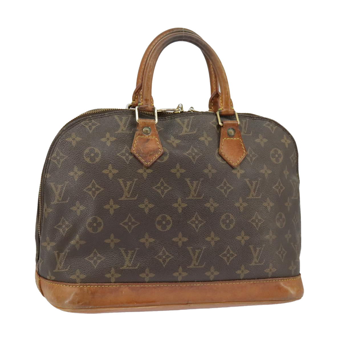 LOUIS VUITTON Monogram Alma Hand Bag M51130 LV Auth 98201