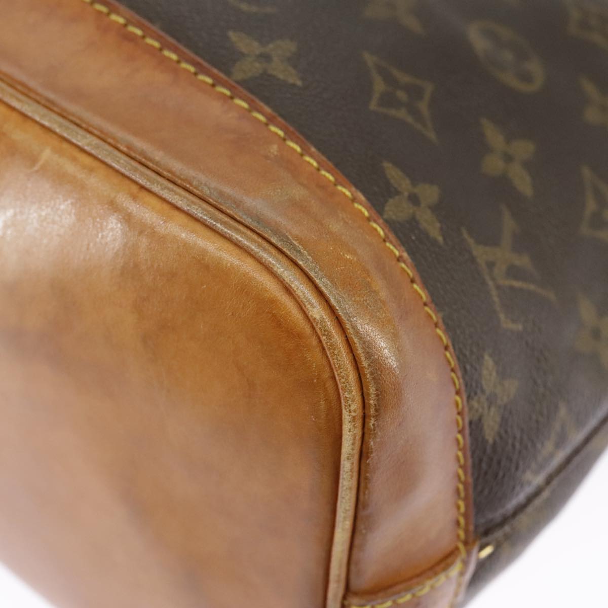 LOUIS VUITTON Monogram Alma Hand Bag M51130 LV Auth 98201