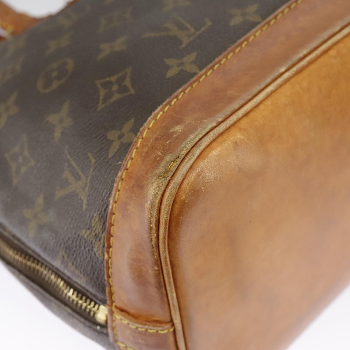 LOUIS VUITTON Monogram Alma Hand Bag M51130 LV Auth 98201