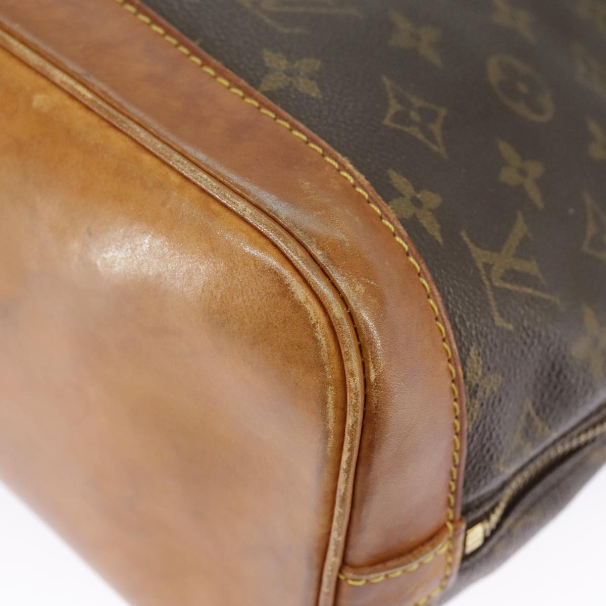 LOUIS VUITTON Monogram Alma Hand Bag M51130 LV Auth 98201