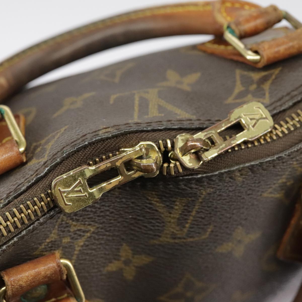 LOUIS VUITTON Monogram Alma Hand Bag M51130 LV Auth 98201