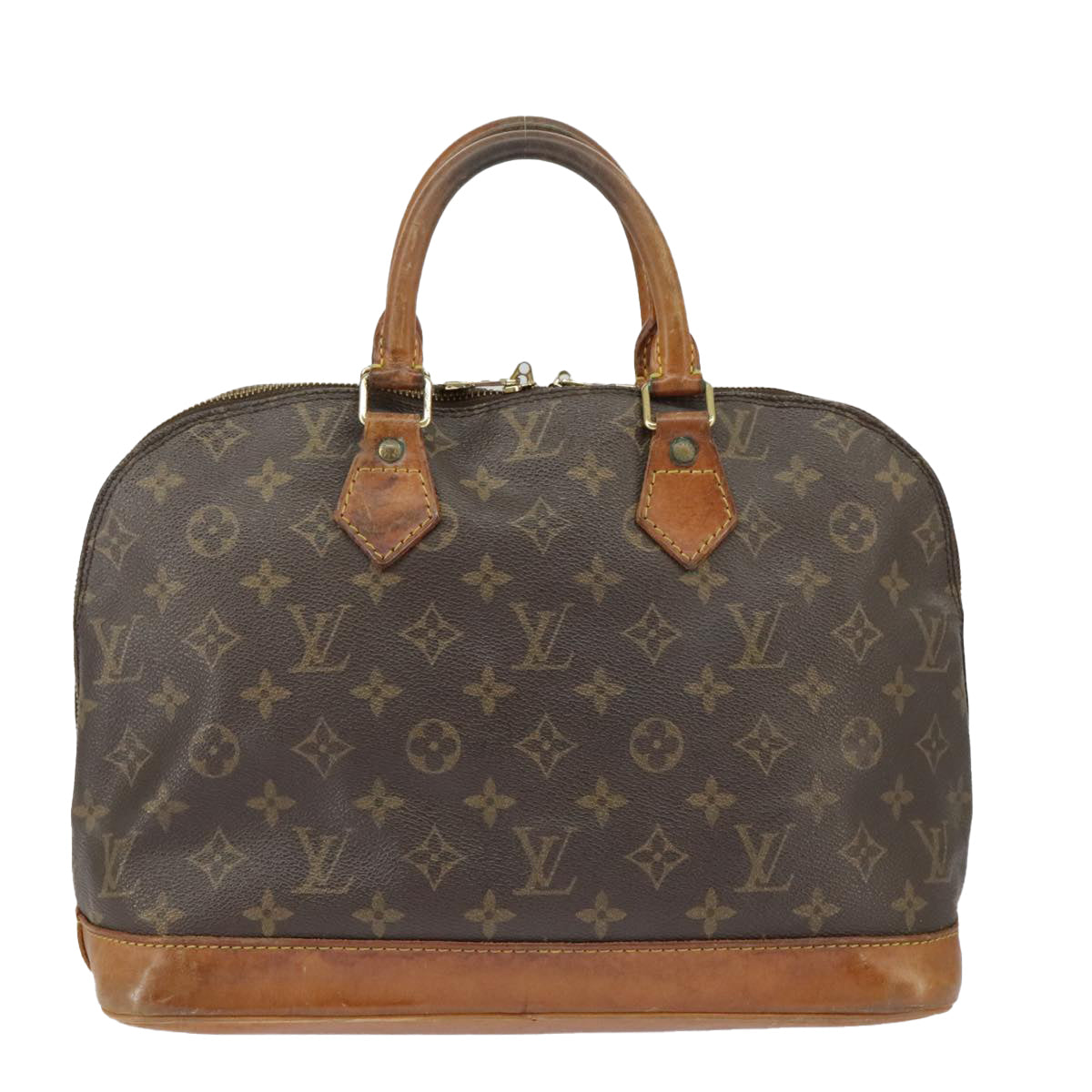 LOUIS VUITTON Monogram Alma Hand Bag M51130 LV Auth 98201