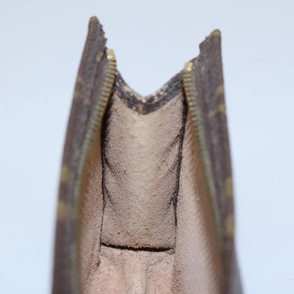 LOUIS VUITTON Monogram Poche Toilette 15 Pouch M47546 LV Auth 98202