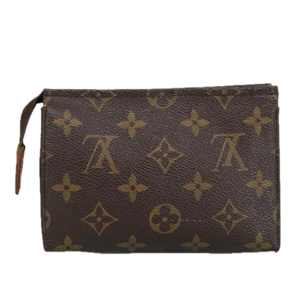 LOUIS VUITTON Monogram Poche Toilette 15 Pouch M47546 LV Auth 98202 - 0