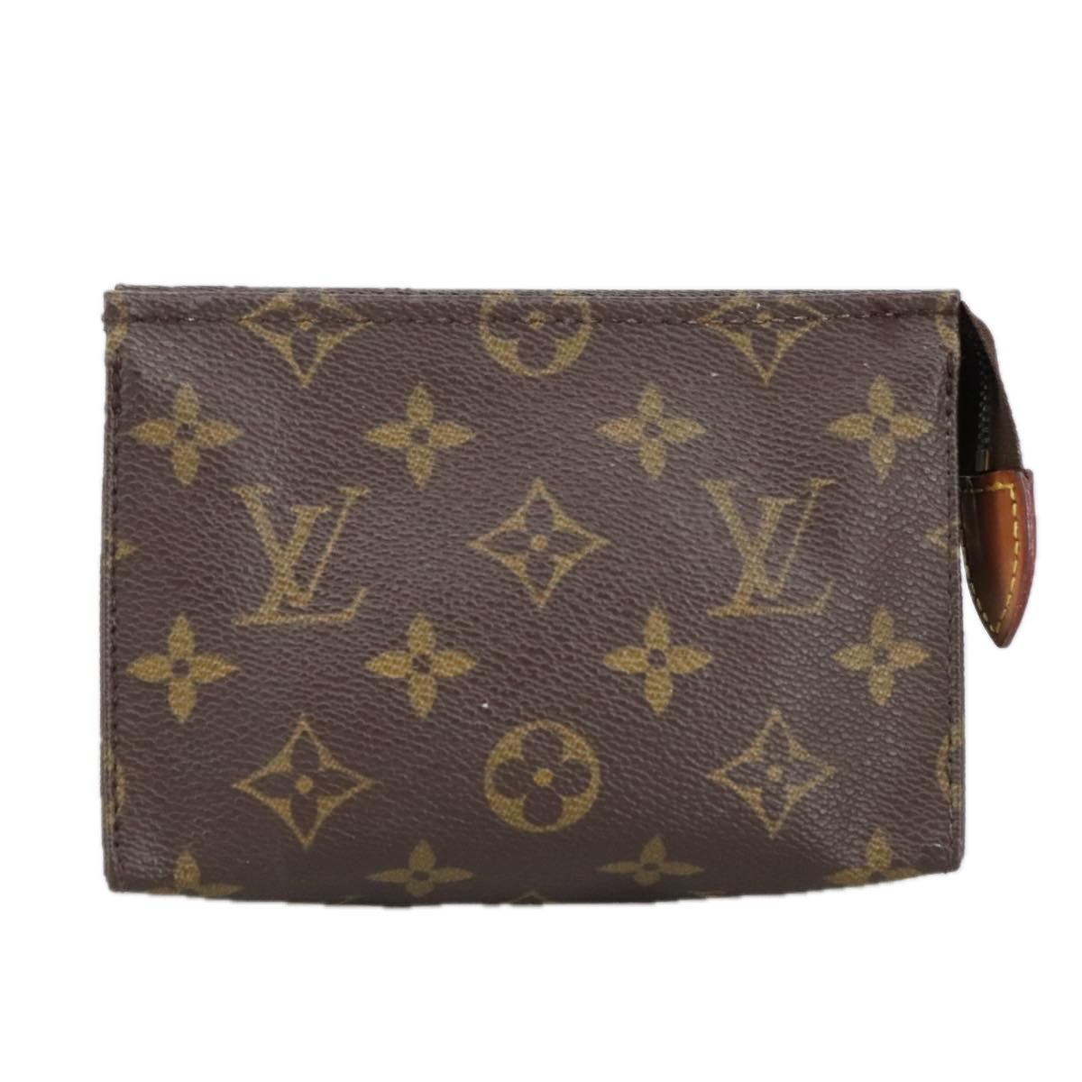 LOUIS VUITTON Monogram Poche Toilette 15 Pouch M47546 LV Auth 98203