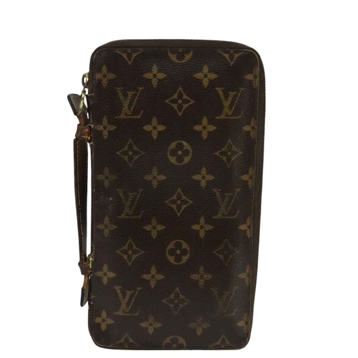 LOUIS VUITTON Monogram Organizer De Voyage Travel Case M60120 LV Auth 98205