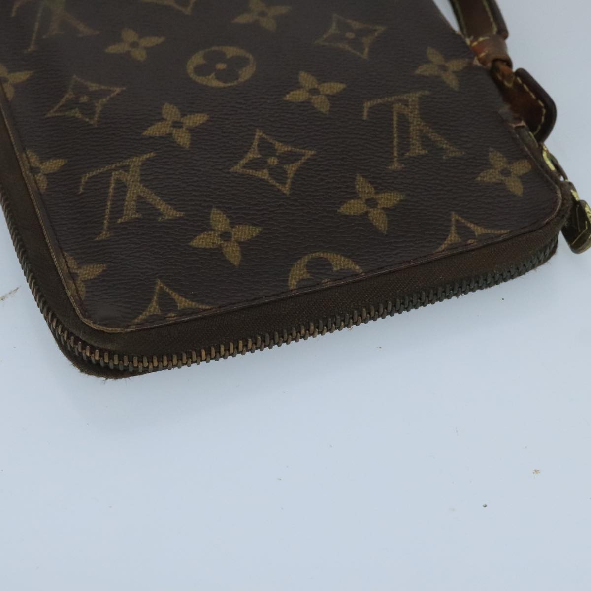 LOUIS VUITTON Monogram Organizer De Voyage Travel Case M60120 LV Auth 98205