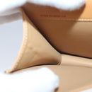 CELINE C Macadam Canvas Shoulder Bag Blue Gold Auth 98223-20