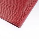 LOUIS VUITTON Epi Agenda PM Day Planner Cover Red R20057 LV Auth 98226-17