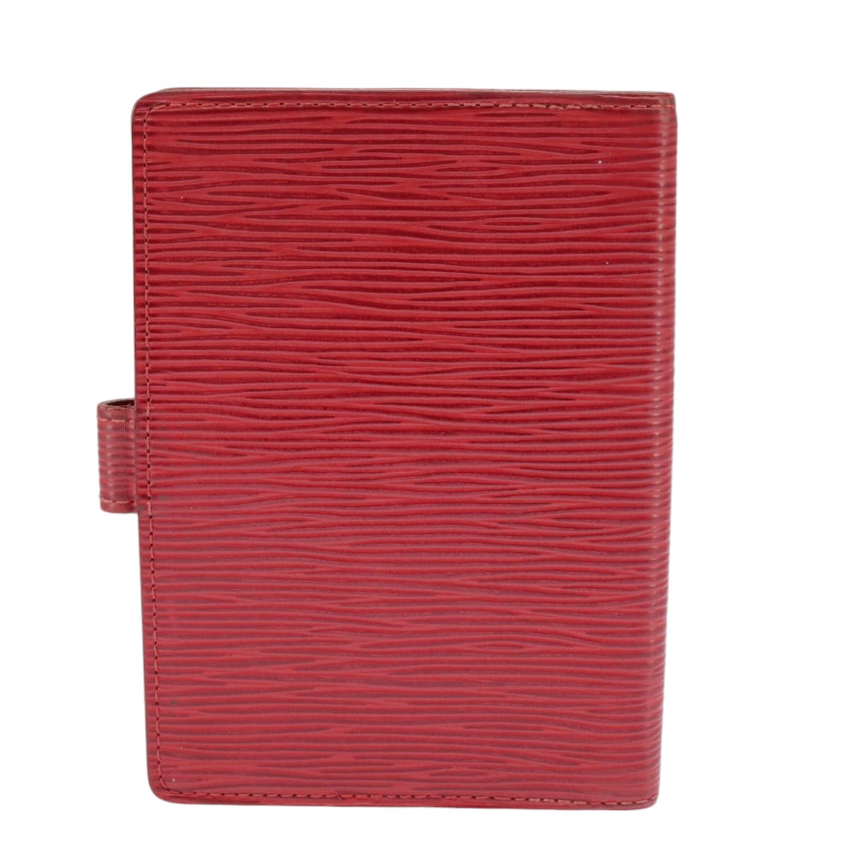 LOUIS VUITTON Epi Agenda PM Day Planner Cover Red R20057 LV Auth 98226 - 0