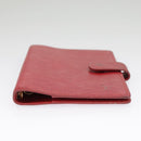 LOUIS VUITTON Epi Agenda PM Day Planner Cover Red R20057 LV Auth 98226-6
