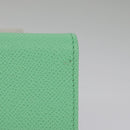 Salvatore Ferragamo Gancini Key Case Leather Peppermint Auth 98227-3