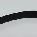 LOUIS VUITTON Belt Leather 29.9""-34.3"" Black Silver M9831 LV Auth 98233-14