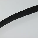 LOUIS VUITTON Belt Leather 29.9""""""""-34.3"""""""" Black Silver M9831 LV Auth 98233-15