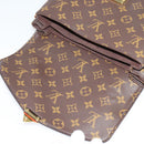 LOUIS VUITTON Monogram Pochette Metis MM Hand Bag 2way M43628 LV Auth 98243A-10
