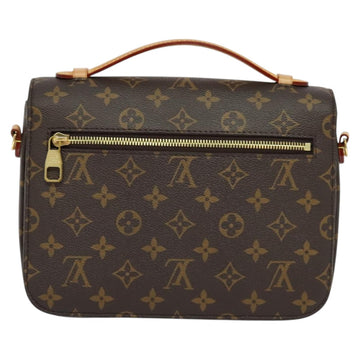 LOUIS VUITTON Monogram Pochette Metis MM Hand Bag 2way M43628 LV Auth 98243A - 0