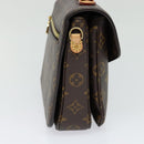 LOUIS VUITTON Monogram Pochette Metis MM Hand Bag 2way M43628 LV Auth 98243A-3