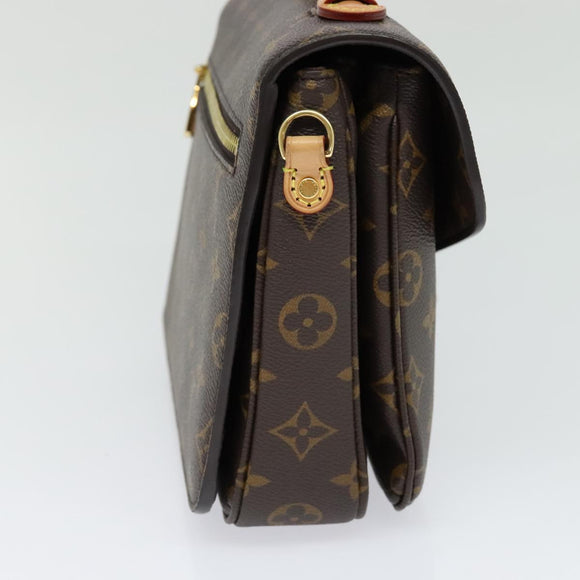 LOUIS VUITTON Monogram Pochette Metis MM Hand Bag 2way M43628 LV Auth 98243A