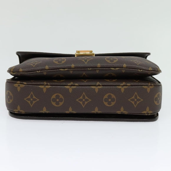 LOUIS VUITTON Monogram Pochette Metis MM Hand Bag 2way M43628 LV Auth 98243A
