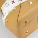 LOUIS VUITTON Monogram Multicolor Judy GM Shoulder Bag White M40253 Auth 98245AV-17