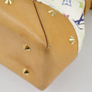 LOUIS VUITTON Monogram Multicolor Judy GM Shoulder Bag White M40253 Auth 98245AV-9