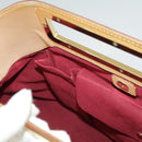 LOUIS VUITTON Monogram Multicolor Judy GM Shoulder Bag White M40253 Auth 98245AV-26