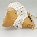 LOUIS VUITTON Monogram Multicolor Judy GM Shoulder Bag White M40253 Auth 98245AV-4