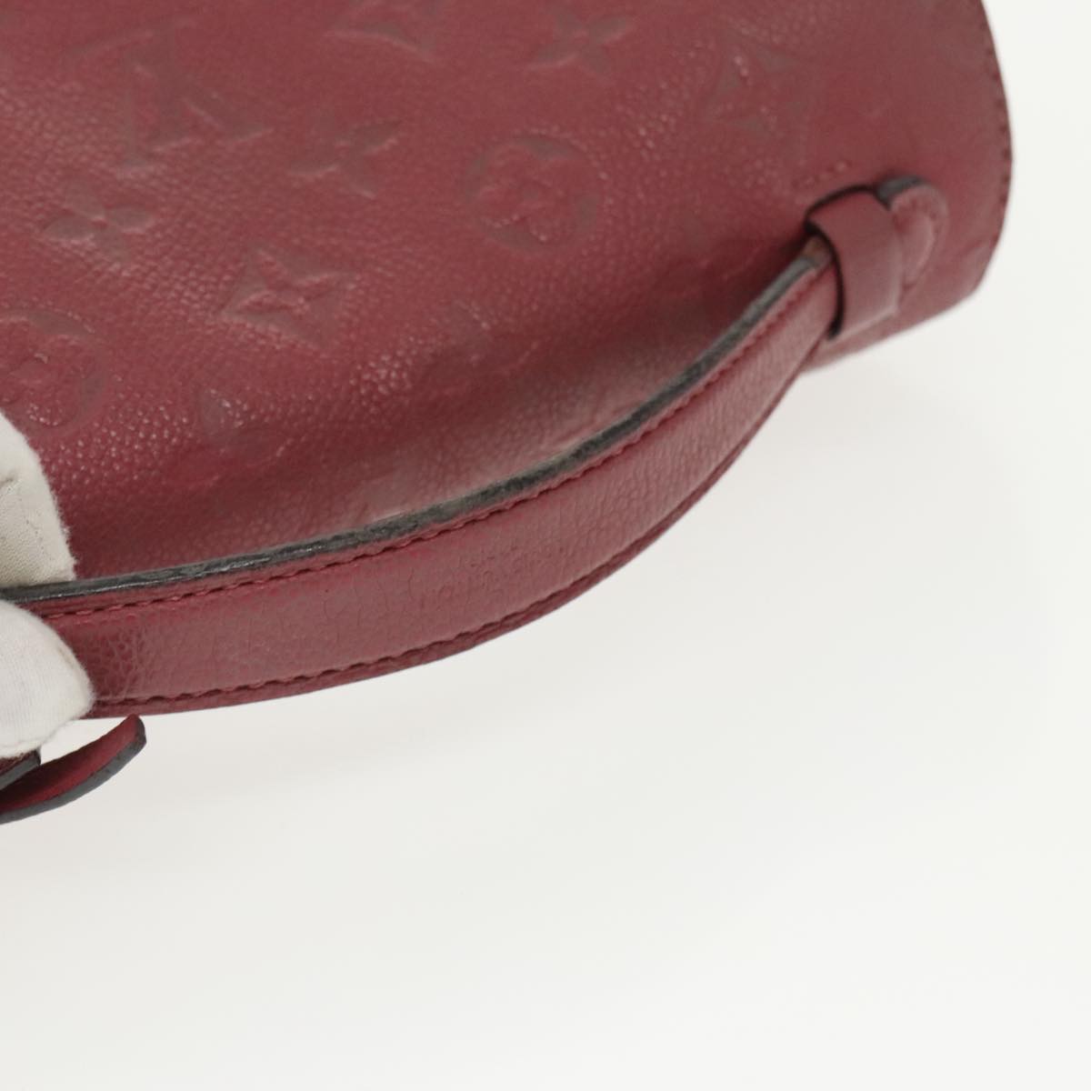 LOUIS VUITTON Monogram Empreinte Pochette Metis MM Bag 2way M43737 LV Auth 98250