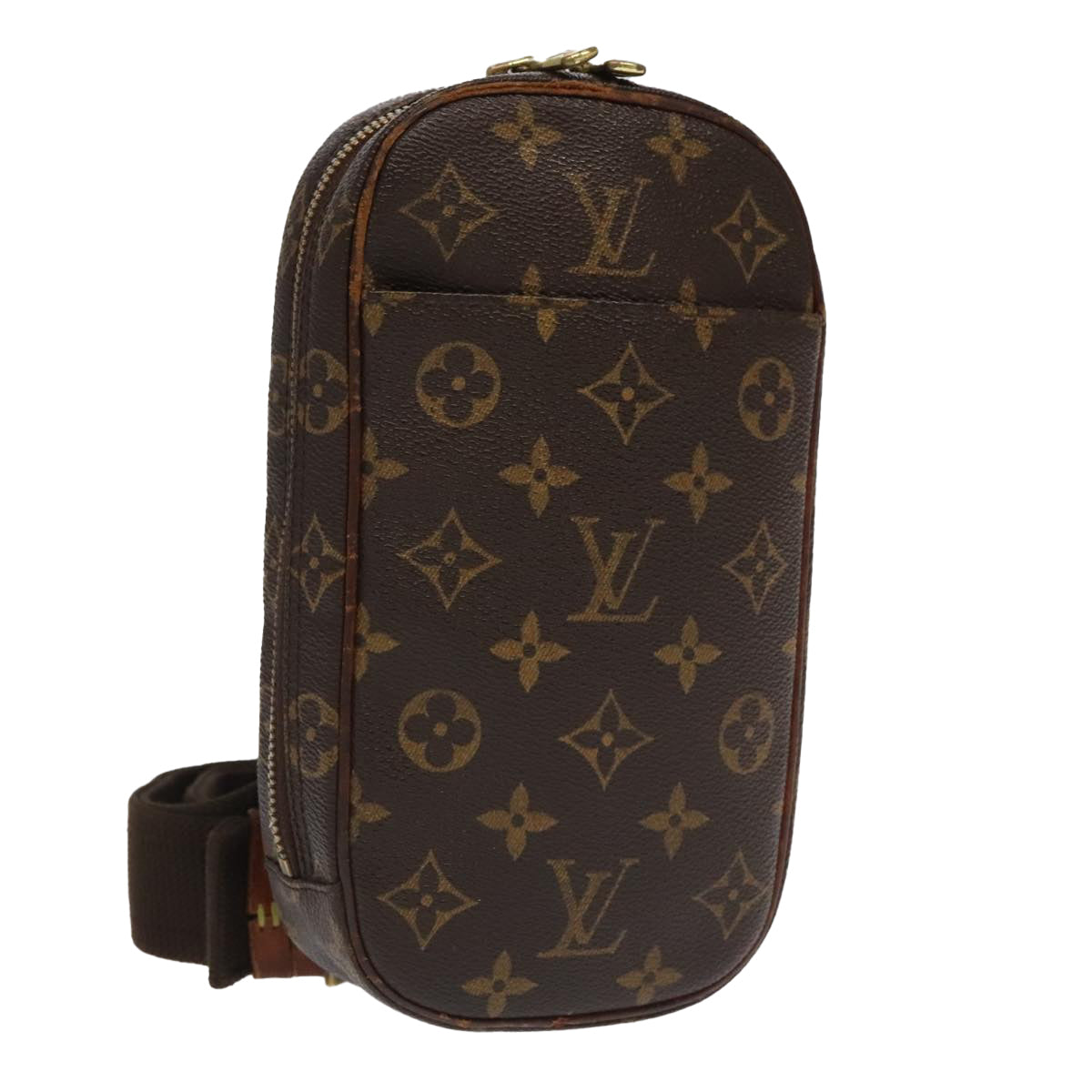 LOUIS VUITTON Monogram Pochette Gange Shoulder Bag M51870 LV Auth 98254